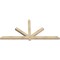 Ekena Millwork Kennewick Rough Sawn Timber Gable Bracket, Douglas Fir, 96"W x 44"H x 4"D x 4"F, 11/12 Pitch GBW096X44X0404KEN00RDF - alternate 5